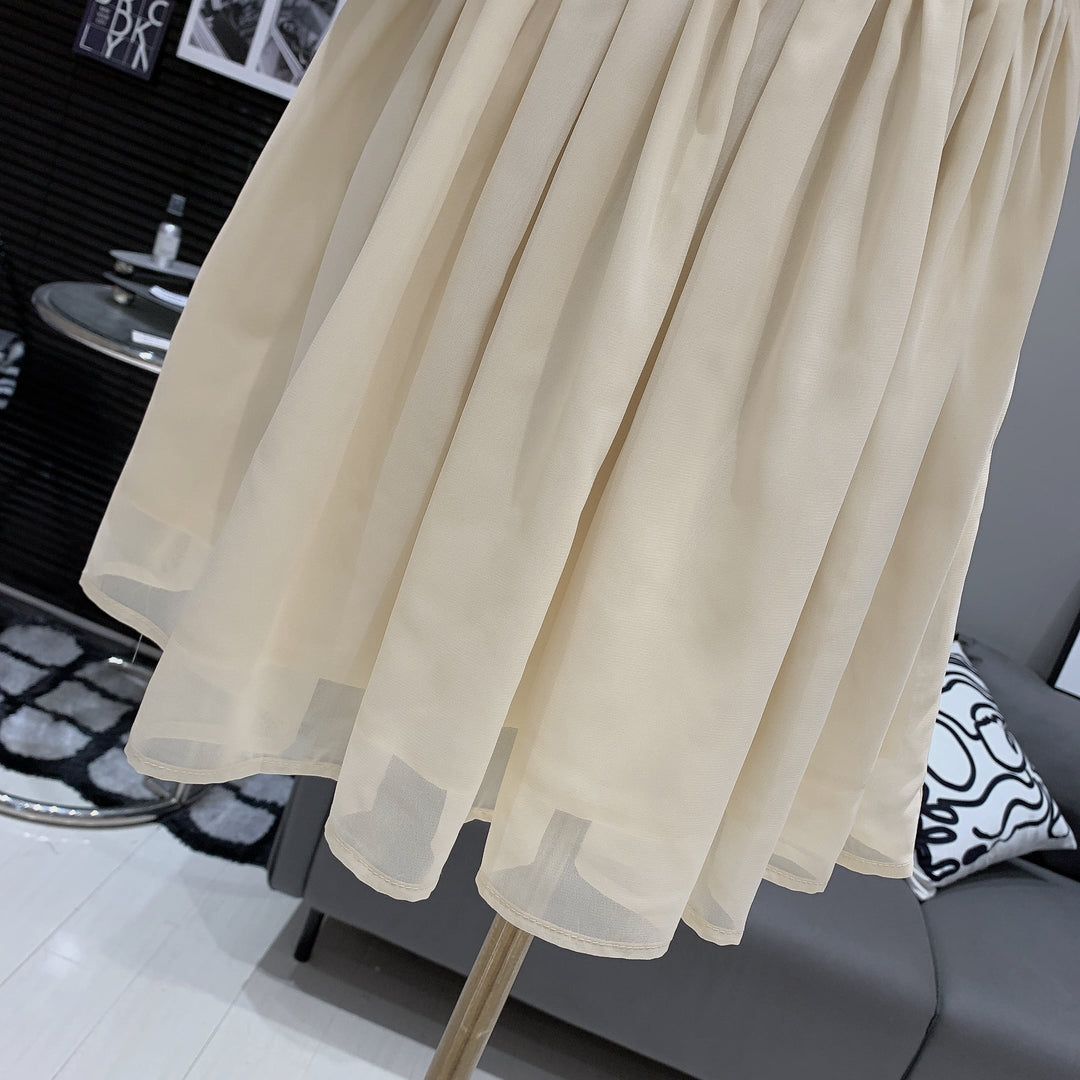 【dress】Vネックワンピース　M25011