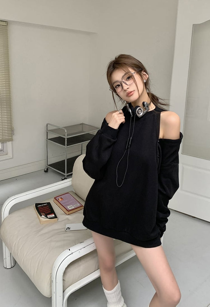 【tops】オフショルダープルオーバー　M26149