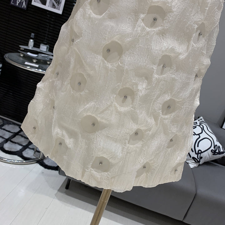 【dress】ビジューノースリーブワンピース　M24493