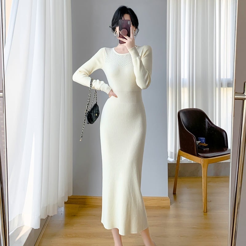 【dress】ニットワンピース　M26187