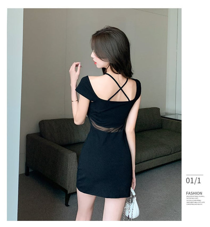 【dress】話題沸騰中 オシャレセクシーデートワンピース　M16795