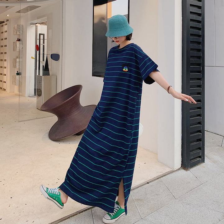 【dress】ボーダー柄ワンピース　M24960