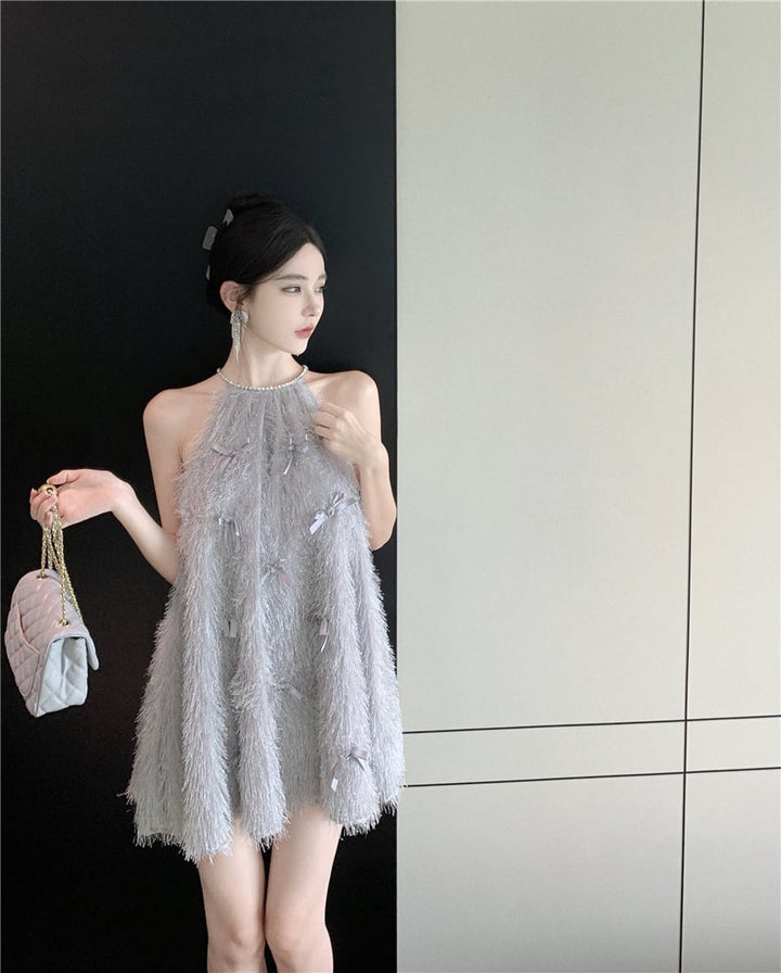【dress】ホルターネックワンピース　M25086