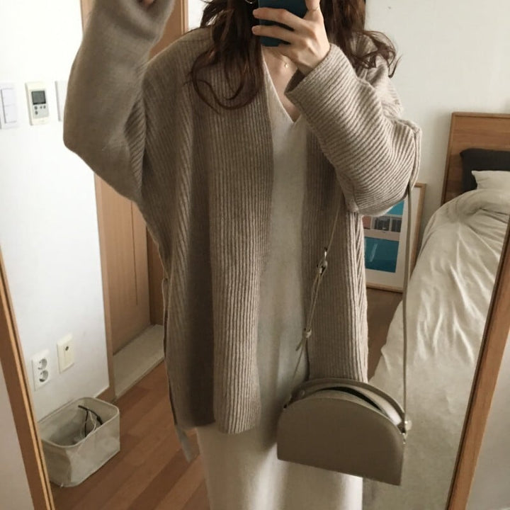 【outer】ニットカーデ　M27099