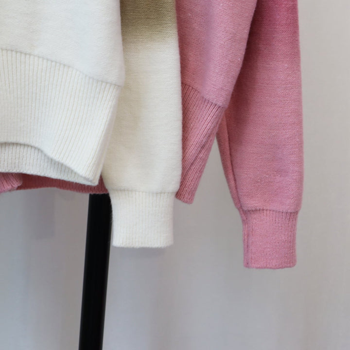 【tops】グラデーションニットセーター　M18919