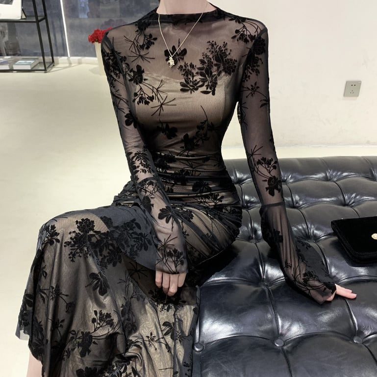 【dress】マーメイドワンピース　M26643
