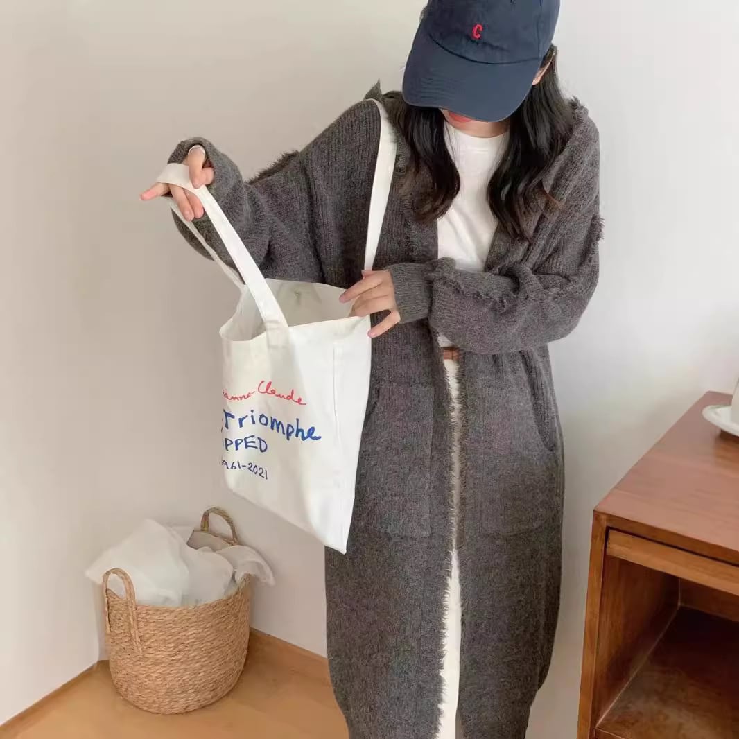 【outer】ロング丈ニットカーデ　M26875
