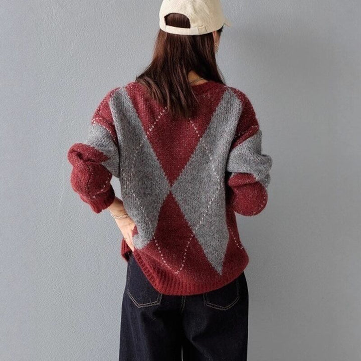 【tops】ニットトップス Q7079