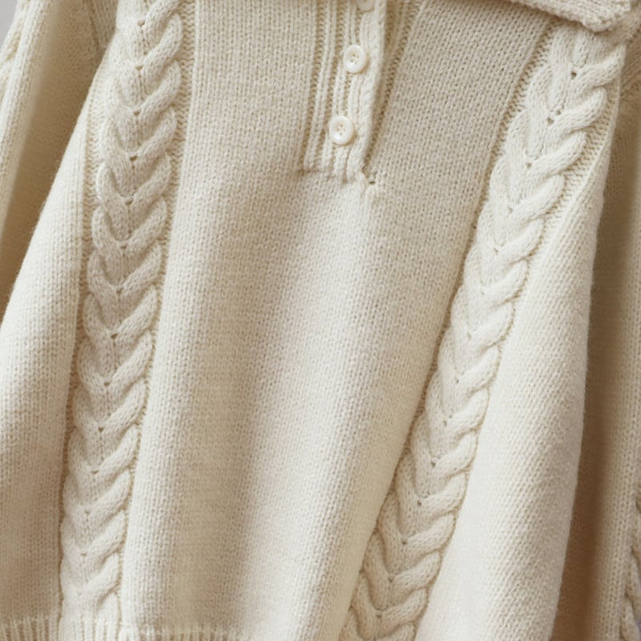 【tops】4色展開ニットトップス Q7086