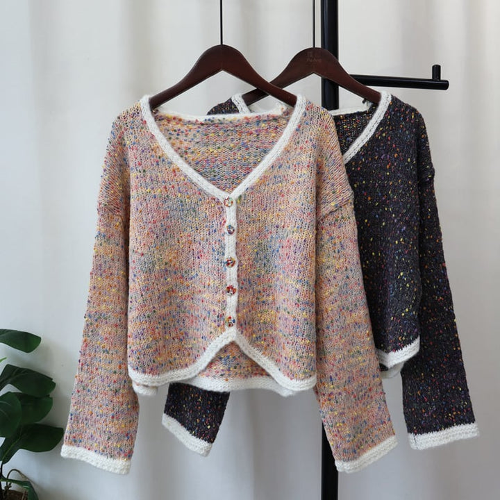 【outer】ニットカーデ　M26599