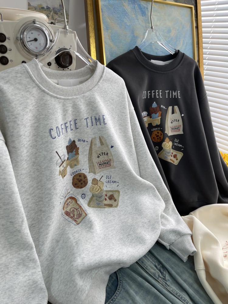 【tops】プリントプルオーバー　M26574