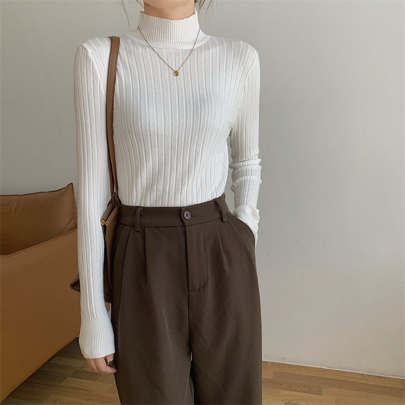 【tops】ニットトップス　M26541