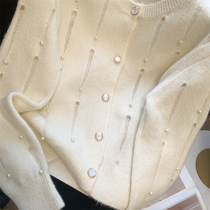 【outer】ニットカーデ　M21210