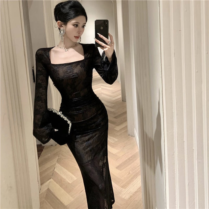 【dress】チュールワンピース　M26454