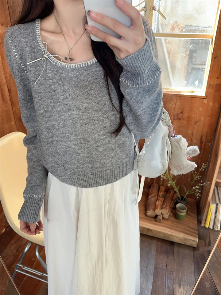 【tops】ニットセーター　M29001