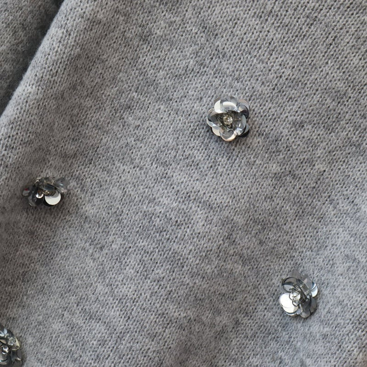 【tops】クルーネックニットセーター　M26723