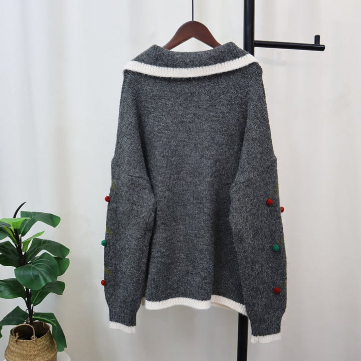 【outer】ニットカーデ　M25411