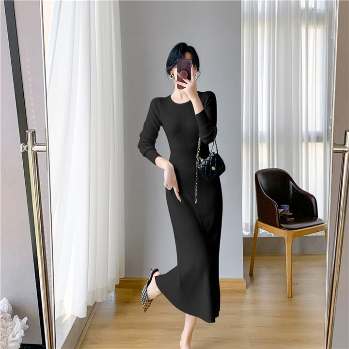 【dress】ニットワンピース　M26187