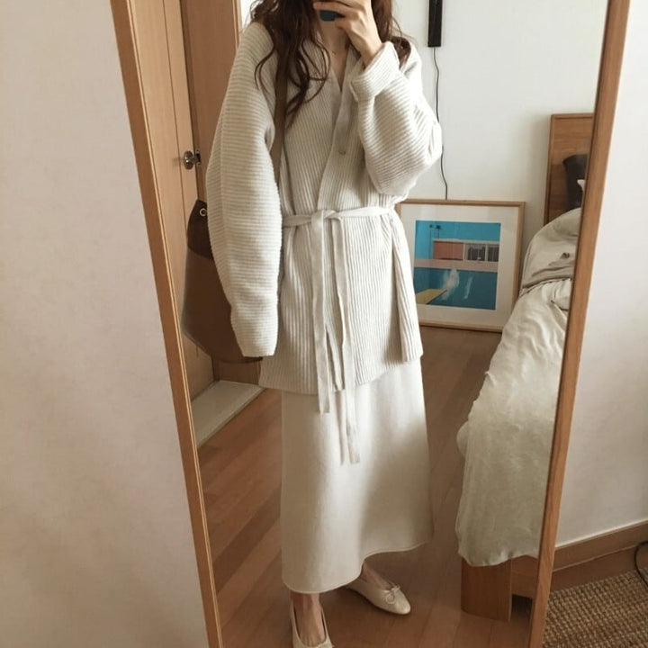【outer】ニットカーデ　M27099