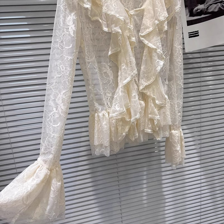 【tops】フレアレーストップス Q7750