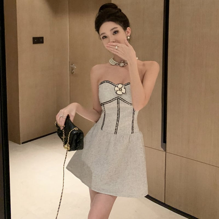 【dress】ベアトップワンピース　M24318