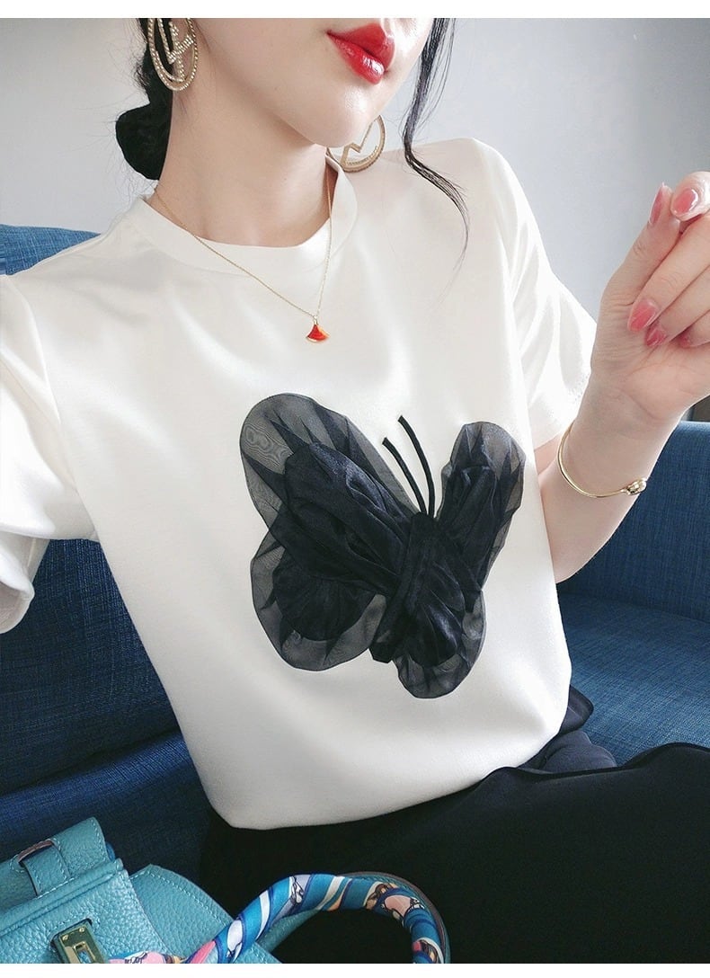 【tops】着回し最強肌触りいい Tシャツ合わせやすい　M16789