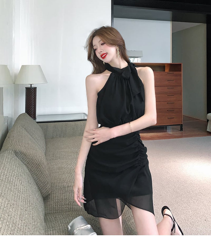 【dress】ノースリーブエレガントデートワンピース　M17356