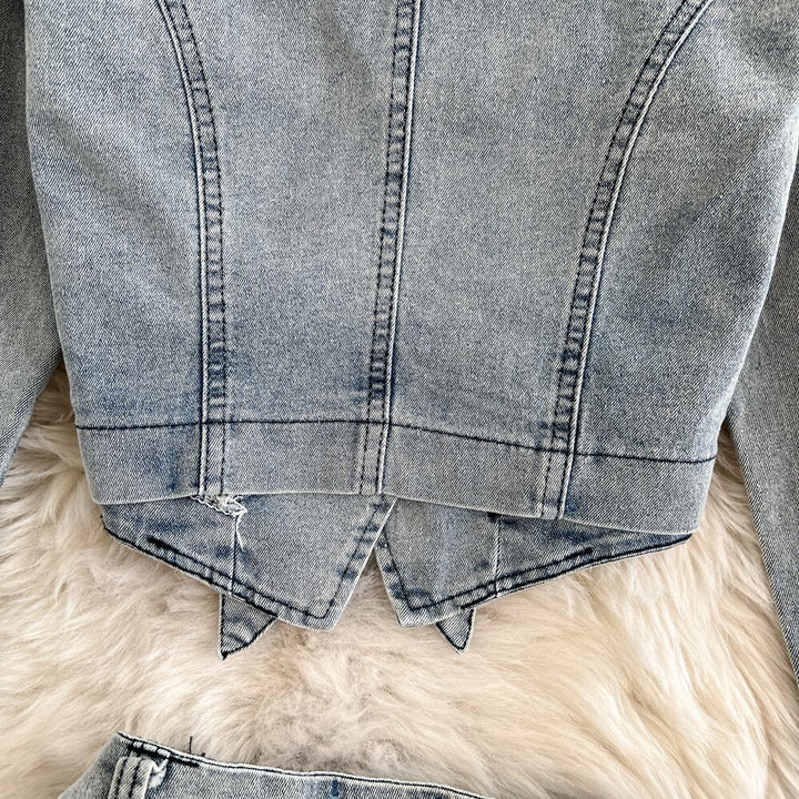 【set】ビジューデニムセット　M29707