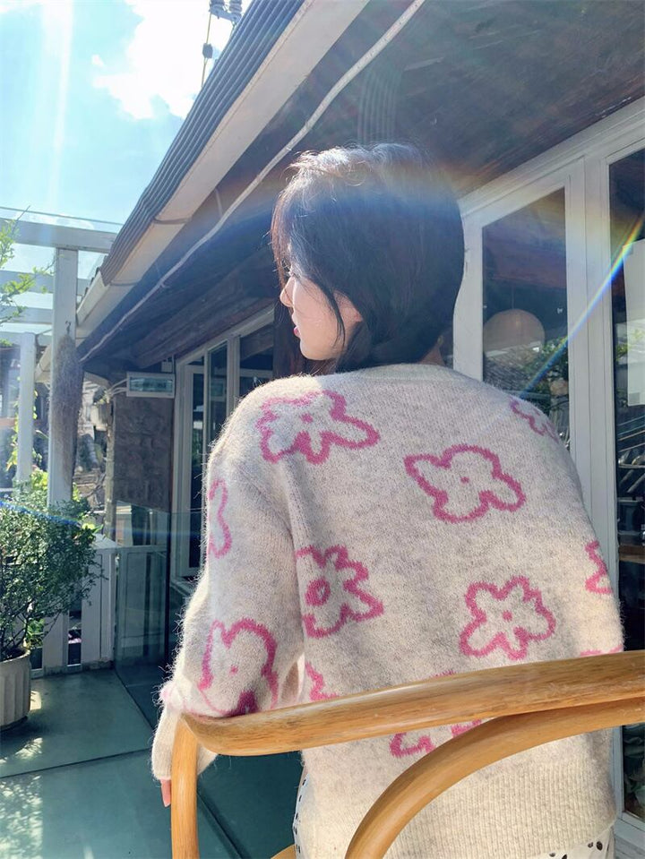 【outer】ニットカーデ　M27163