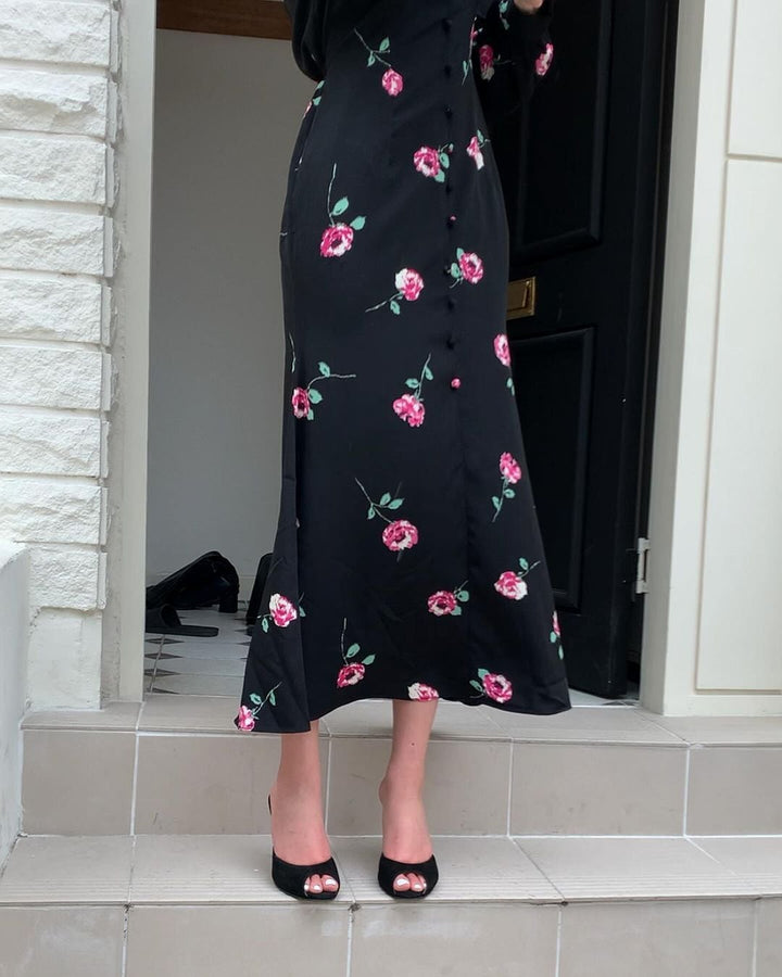 【dress】Vネックワンピース　M27092