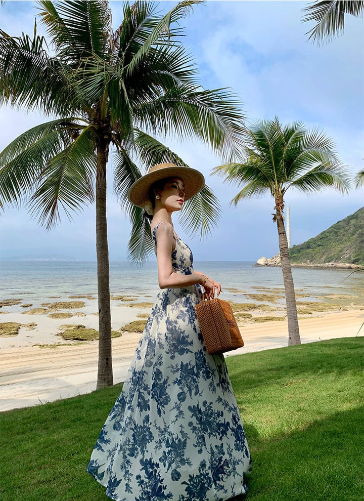 【dress】プリントキャミワンピース　M25230