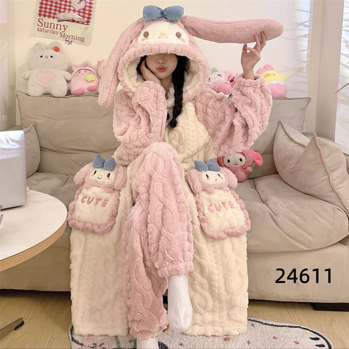 ふわふわルームウェアパジャマセット　N2857