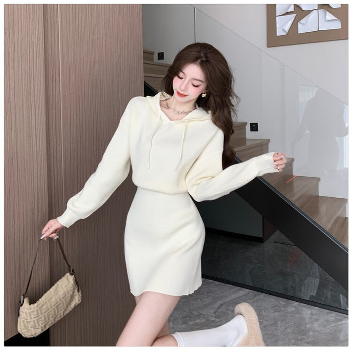 【dress】フード付きワンピース　M19004