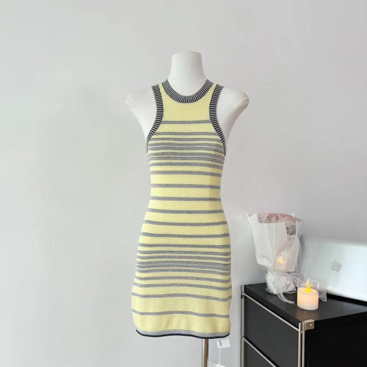 【dress】ニットベストワンピース　M24471
