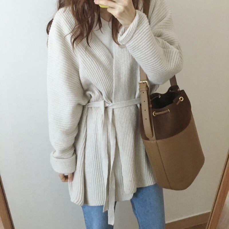 【outer】ニットカーデ　M27099