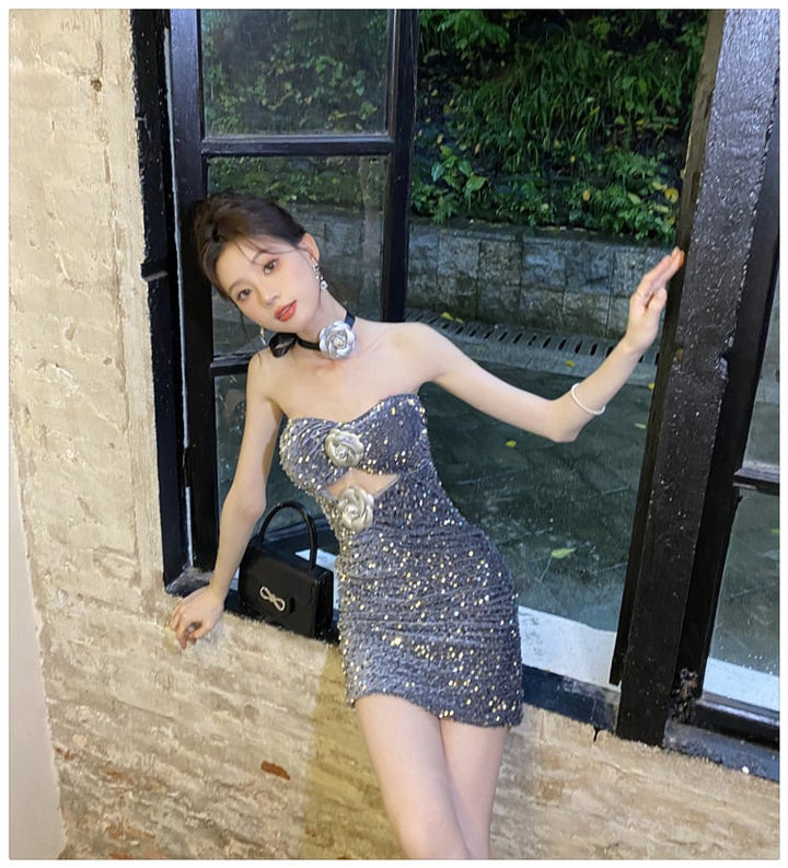 【dress】ベアトップワンピース　M24336