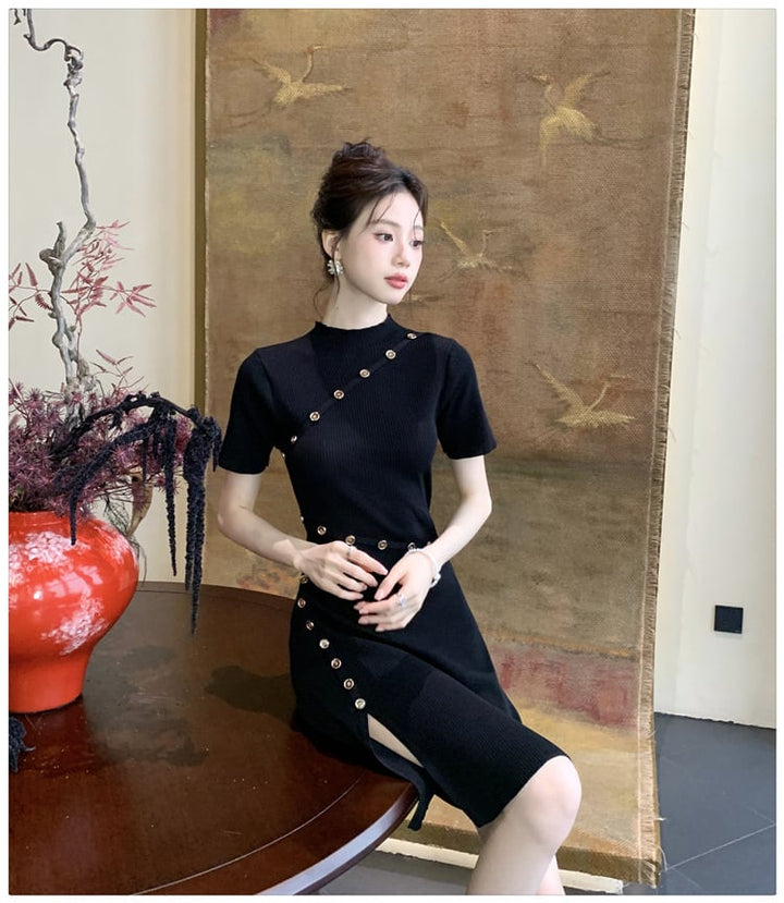 【dress】ニットワンピース　M23994