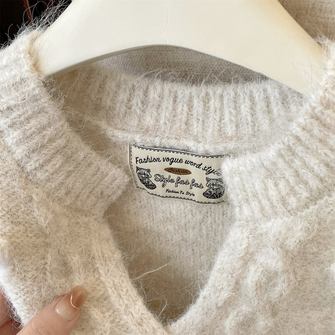 【tops】ニットベスト　M29229