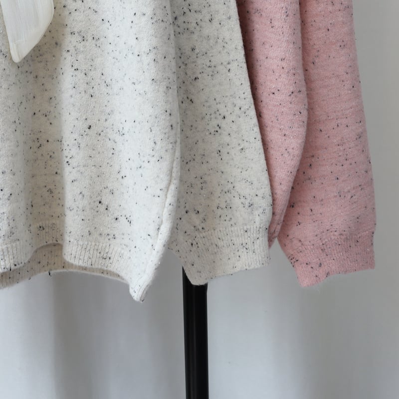 【tops】リボン付きニットセーター　M27031