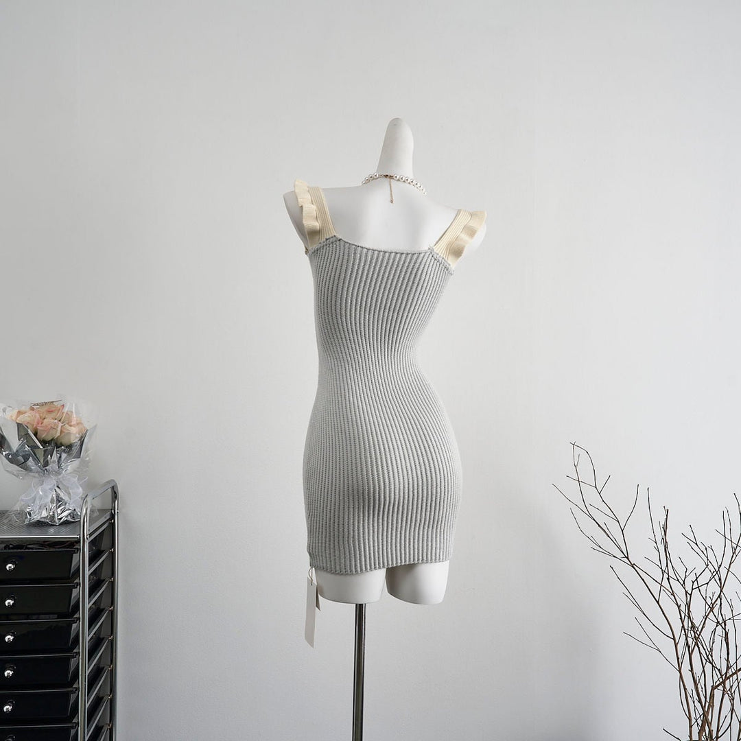 【dress】ニットキャミワンピース　M24427