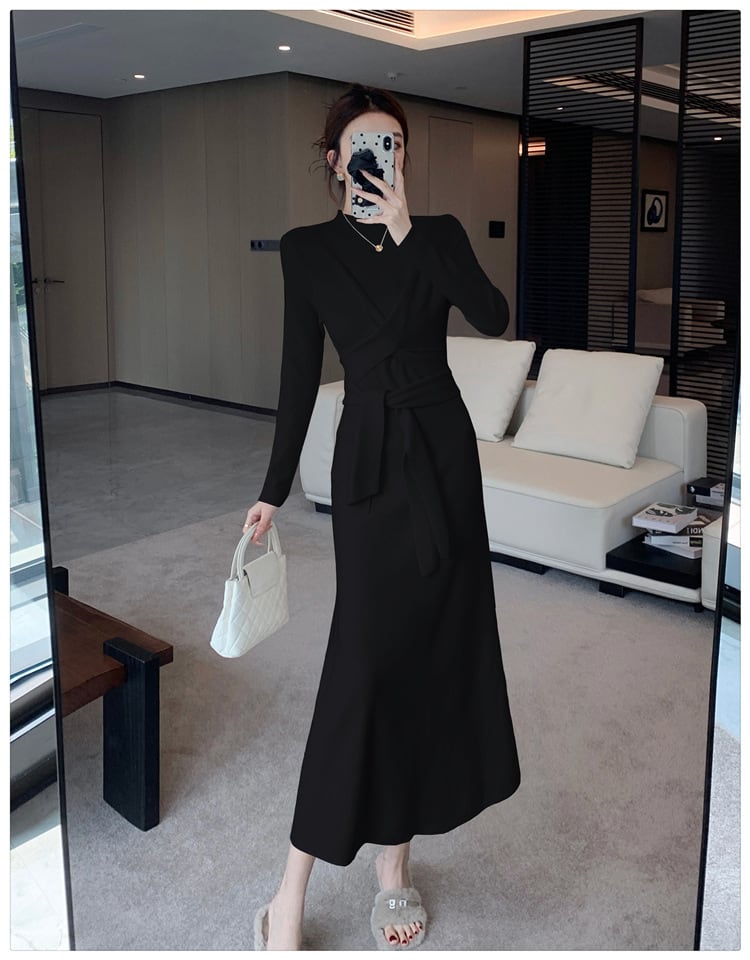 【dress】ニットワンピース　M27028
