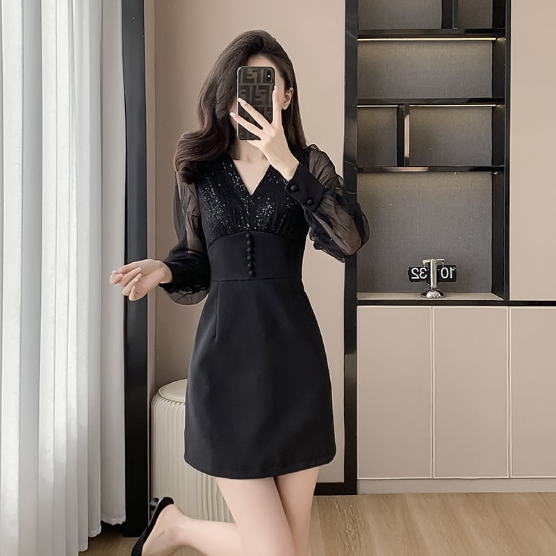 【dress】チュールワンピース　M20800