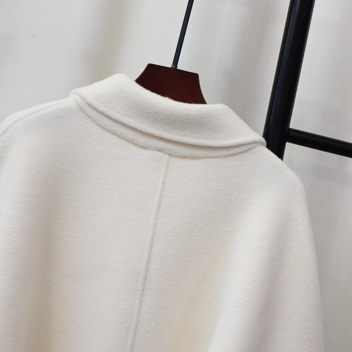 【outer】袖ファーケープコート　M26079