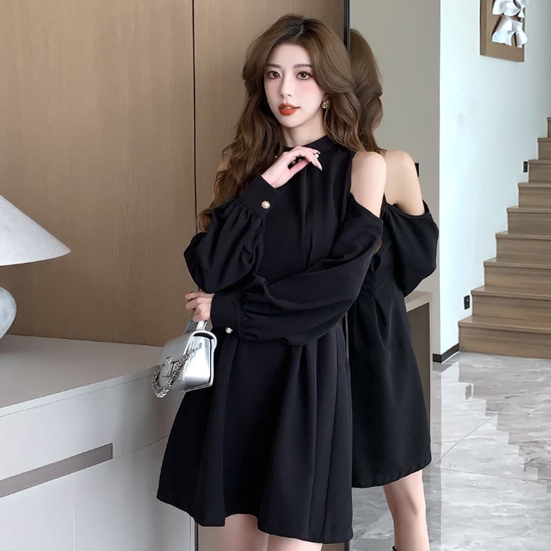 【dress】オフショルダーワンピース　M20183