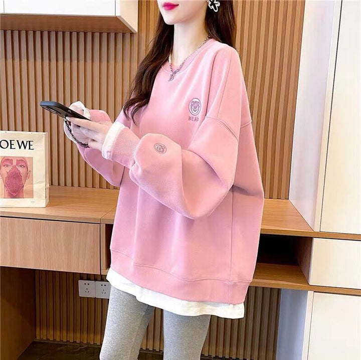 【tops】ドッキングパーカー　M18555