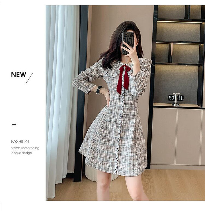 【dress】ツイードワンピース　M18608
