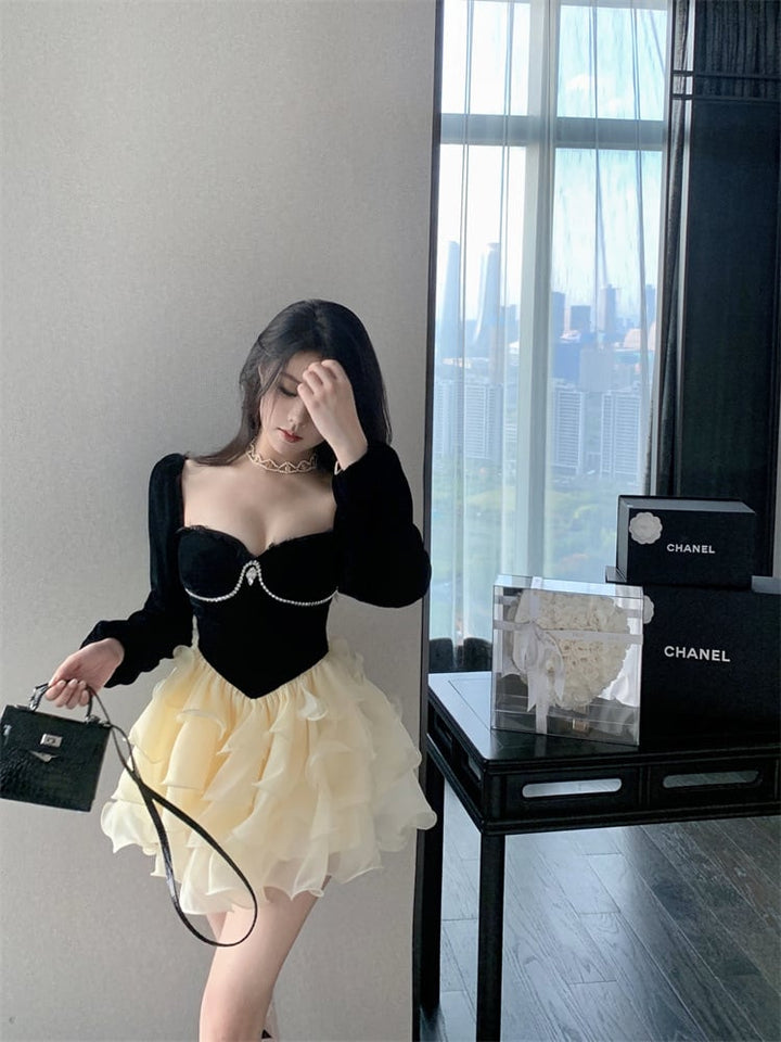 【dress】ドッキングデートワンピース　M26909