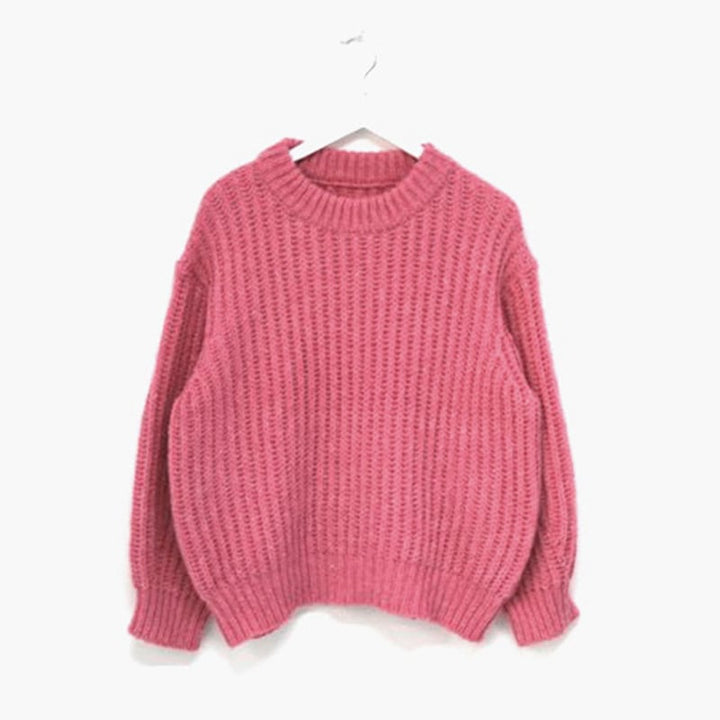 【tops】クルーネックニットセーター　M26660