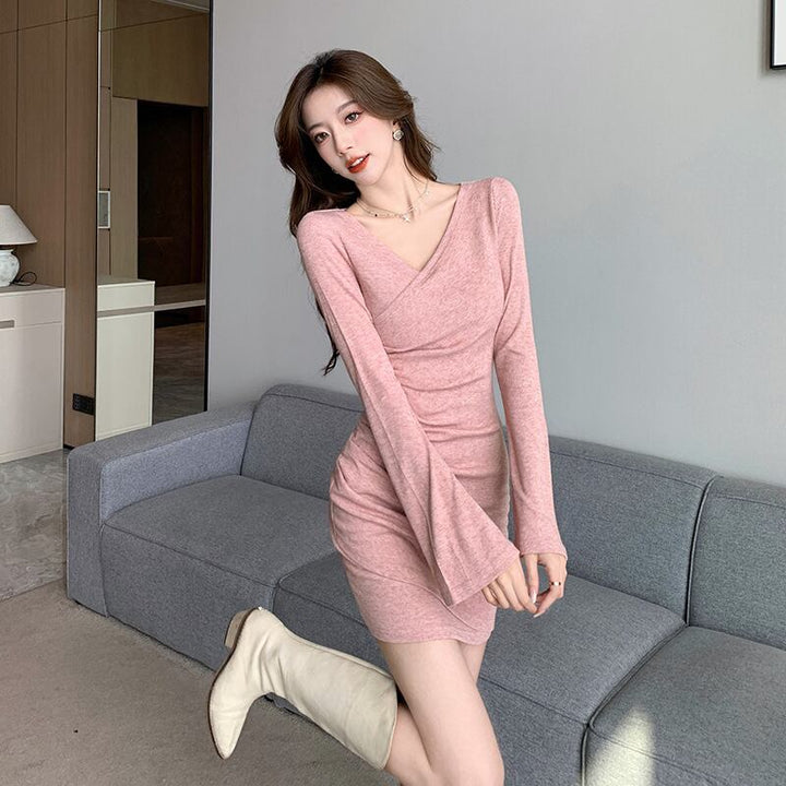 【dress】ニットワンピース　M19051