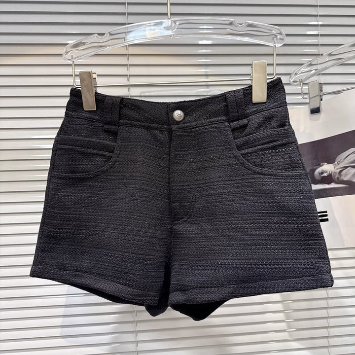 【bottoms】2色展開ショートパンツ Q7448